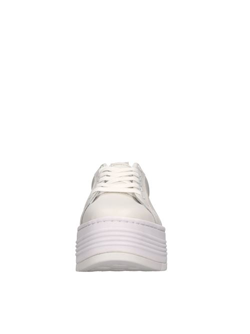 Sneakers in pelle e tessuto CALVIN KLEIN | YW0YW01309BIANCO
